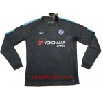 Chelsea Fodboldtrøjer 3. sæt 2017/18 Langærmet